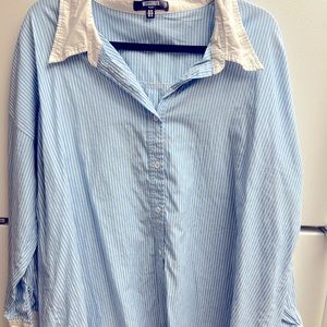 MISSGUIDED BUTTON DOWN TOP